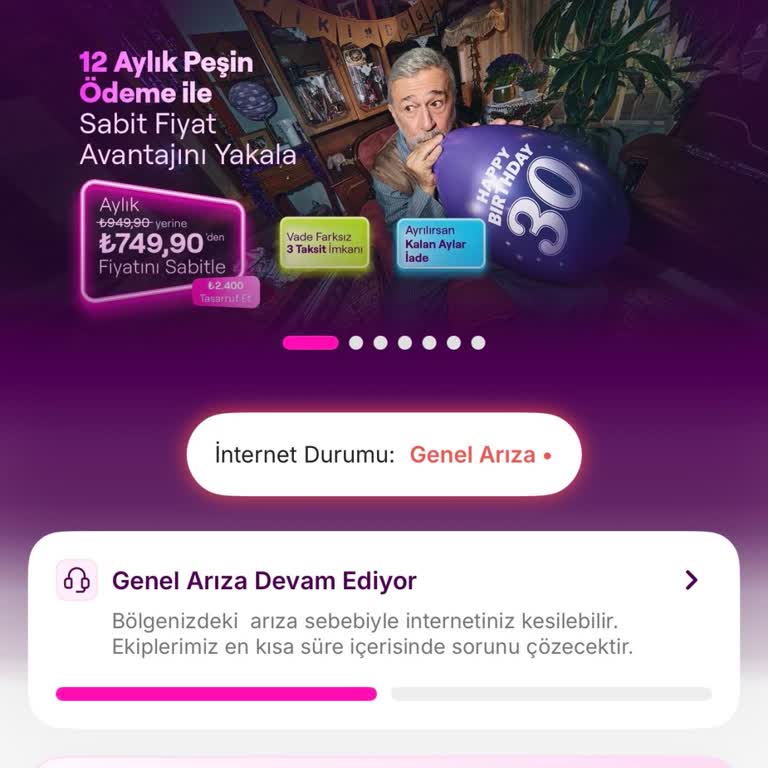 TurkNet İnternet Kesintileri Ve Haksız Fatura