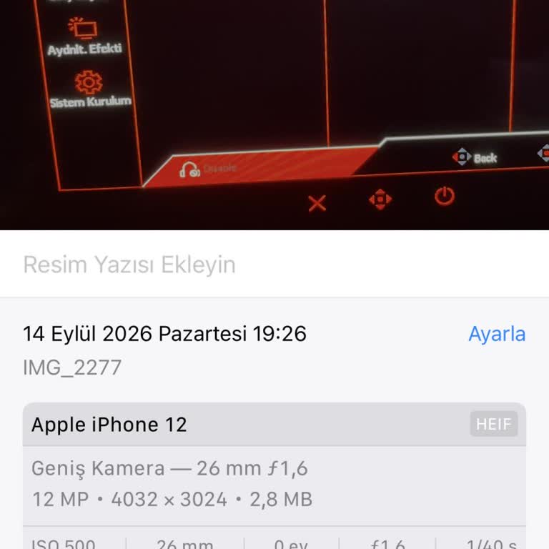 Sıfır İddia Edilen Monitör Kullanılmış Ve İade Sorunu