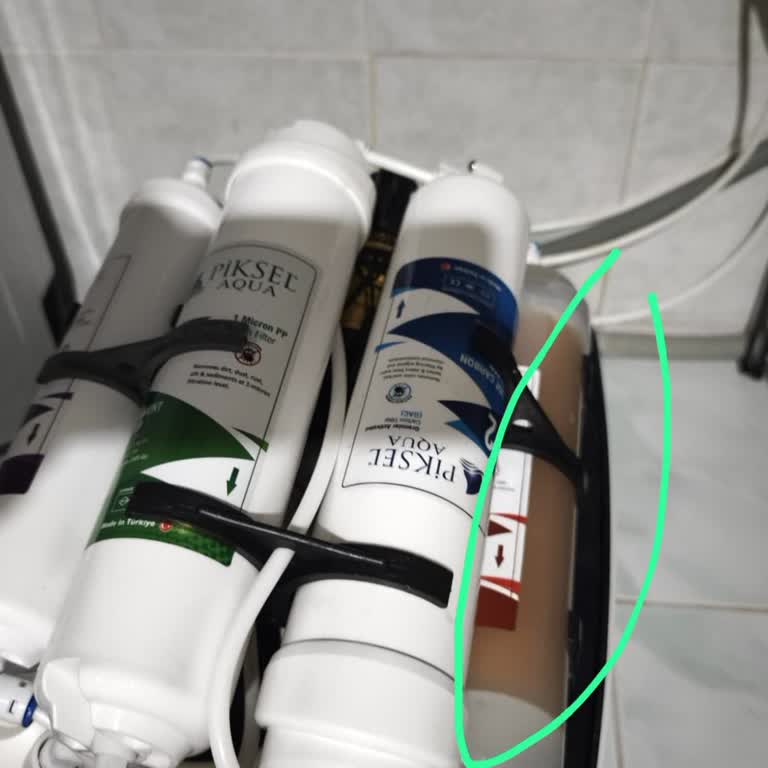 Piksel Aqua Filtre Takımında Kötü Koku Ve Yüksek TDS Değeri