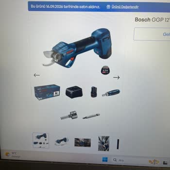 Eksik Aküler Gönderilen Bosch Bahçe Makası Siparişi İçin Tam İade Ve İptal Talebi