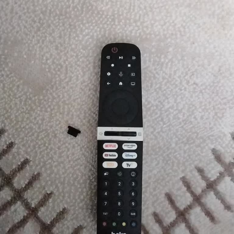 Beko Televizyon Kumandasında Ses Tuşunun Kırılması