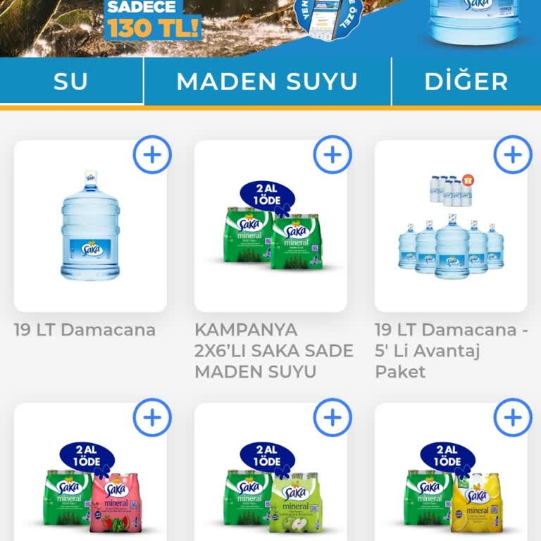 Saka Su Mobil Uygulaması Çalışmıyor Ve 130 TL'lik Kampanya Kullanılamıyor