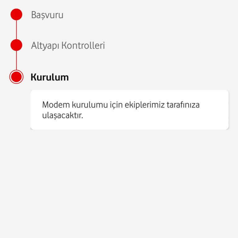 Vodafone Evde İnternet Nakil İşlemi Gecikmesi