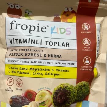 Fropie Kids Vitaminli Toplarda Küf Sorunu