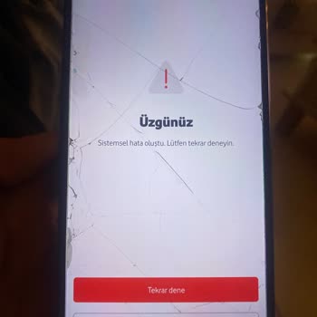 Vodafone Flex'te Sistemsel Hata Nedeniyle Sepet Onaylanamıyor