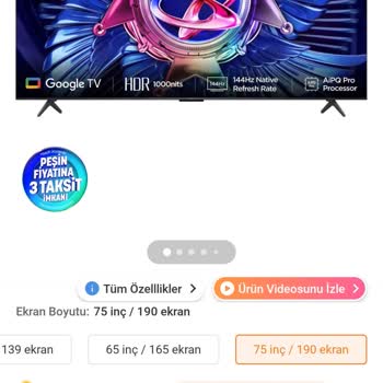 Trendyol’da Stokta Olmayan Televizyonun Düşük Fiyatla Satışı Ve Tüketici Mağduriyeti