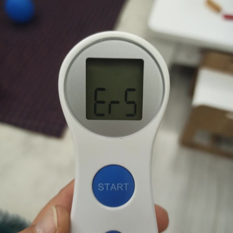 B-good Marka Ateş Ölçer Cihazı 'Er 5' Hatası Veriyor, Değişim Talebi