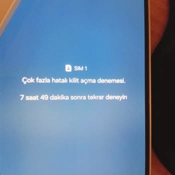 Kilit Ekranı Açılmıyor Ve İş Kaybı Yaşıyorum