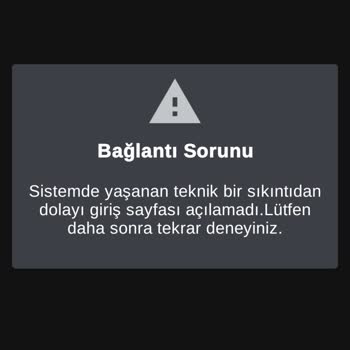 E-Devlet Mobil Uygulamasında Sürekli Bağlantı Hatası