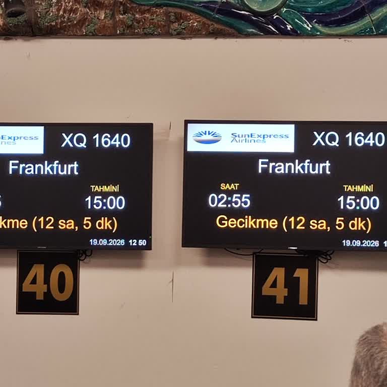 Sunexpress Uçuşumuz 12 Saat Gecikti Ve Tazminat Talebimiz Var