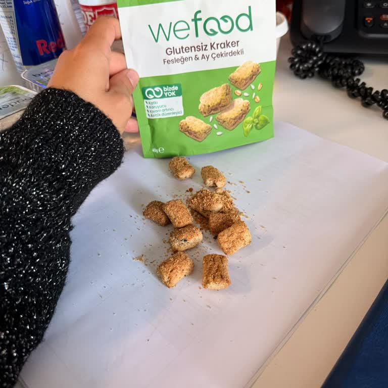 Wefood Krakerinde Azalan Ay Çekirdeği Ve Bozulmuş Tat, Cevapsız Şikayet
