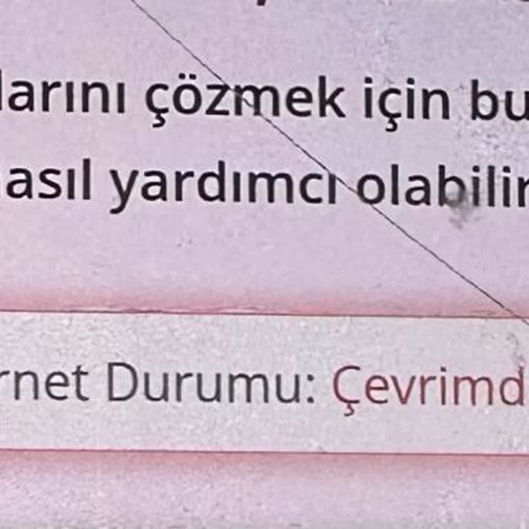 Fiber Dönüşüm Sonrası İnternet Kesintisi Ve TurkNet Destek Yanıtsızlığı