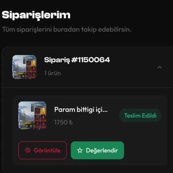 Yanlış Şifreli PUBG Mobile Hesabı Ve Geri Ödeme Talebi