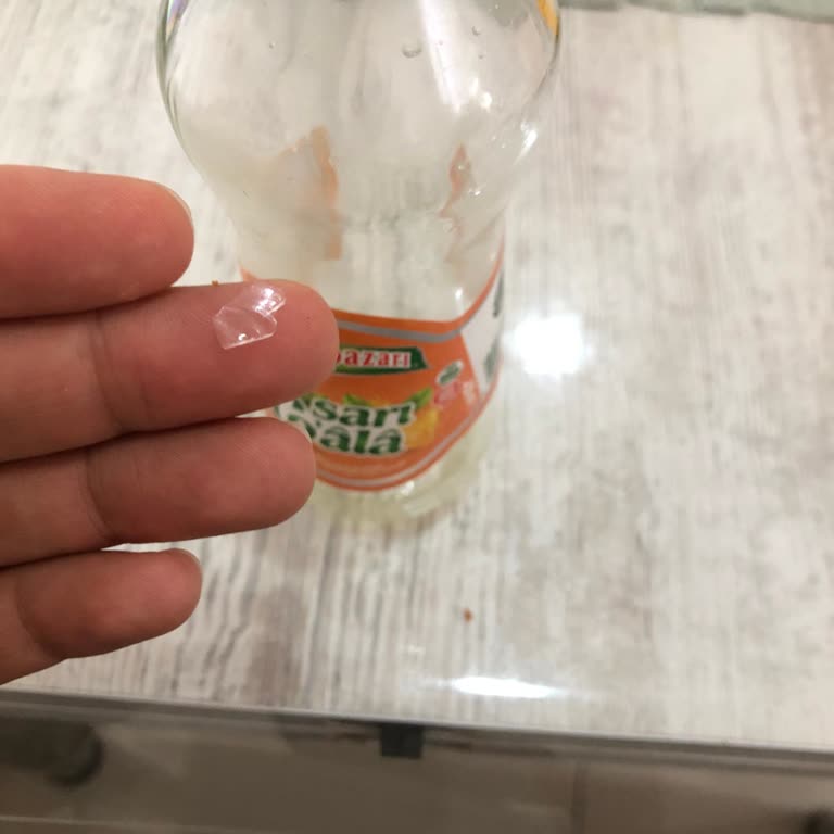 Beypazarı İçeceğinde Cam Parçası Çıktı Ve Sağlık Riski Oluştu