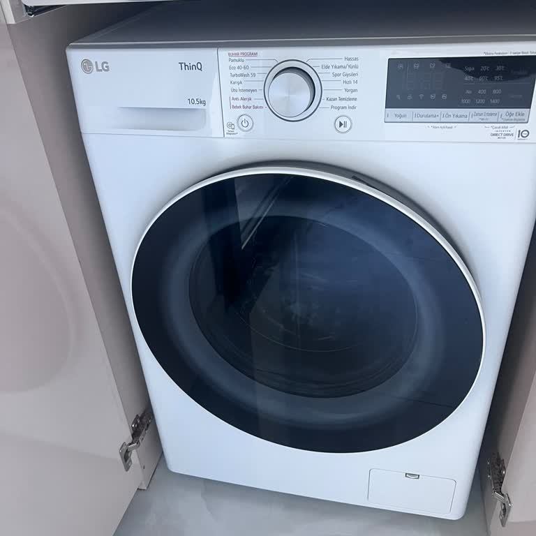 LG Çamaşır Makinesinde Yüksek Ses Ve Garanti Dışı Parça Değişimi Ücreti