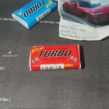 Turbo Sakız İçinden Yabancı Cisim Çıktı!
