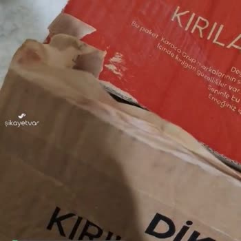 PTT Kargo Paramparça Geldi