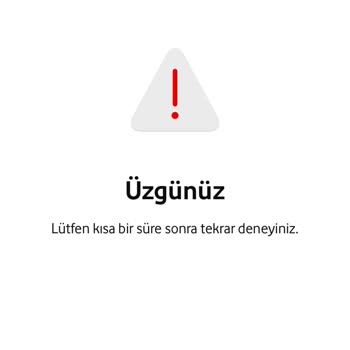 Faturasız Hat İçin Vodafone Yanımda Tarifeleri Görüntüleme Sorunu