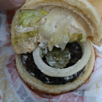 Eksik Ve Yanmış Burger King Siparişinde Hemen Tam İade Talebi