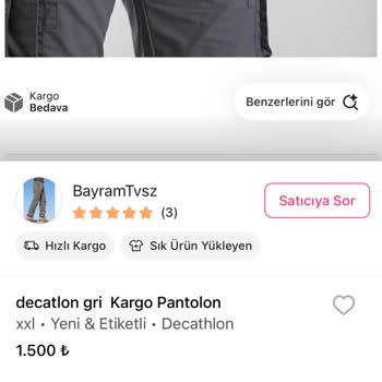 İlanı Yanıltan Beden Ve Kemer Eksikliği Nedeniyle İade Reddedildi