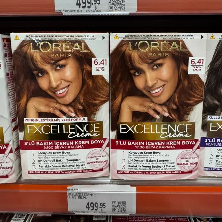 Migros'ta L'Oreal Saç Boyası Etiket Ve Kodlama Hatası