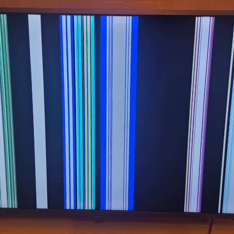 Philips Televizyonumda Ani Dikey Çizgiler, Neden Ve Tamir Maliyeti Talebi