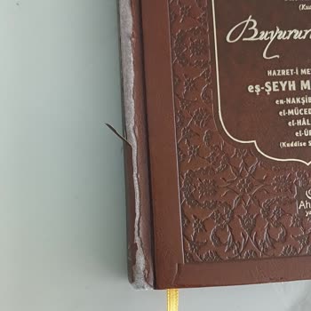 Ahıska Yayınevi Yeni Deri Kitapta Cilt Açılması, Değişim Şansı Yok