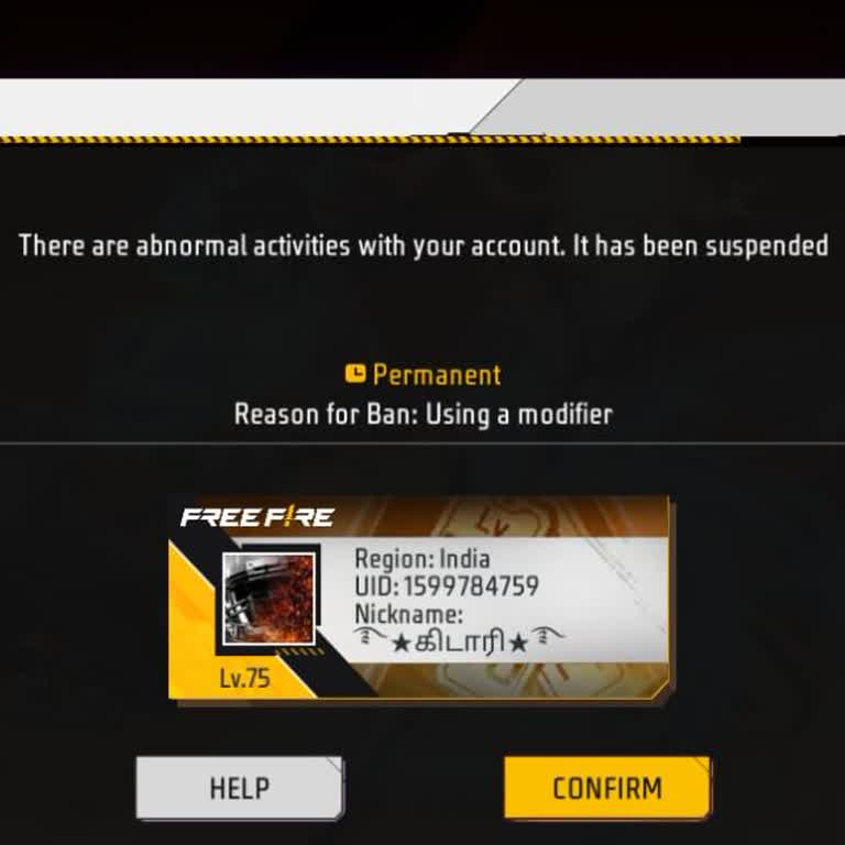 Banned My FF ID - Wanna Recover It