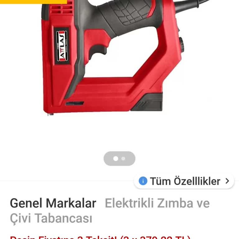 Arızalı Zımba Tabancası İçin Hızlı Ücret İadesi Talebi