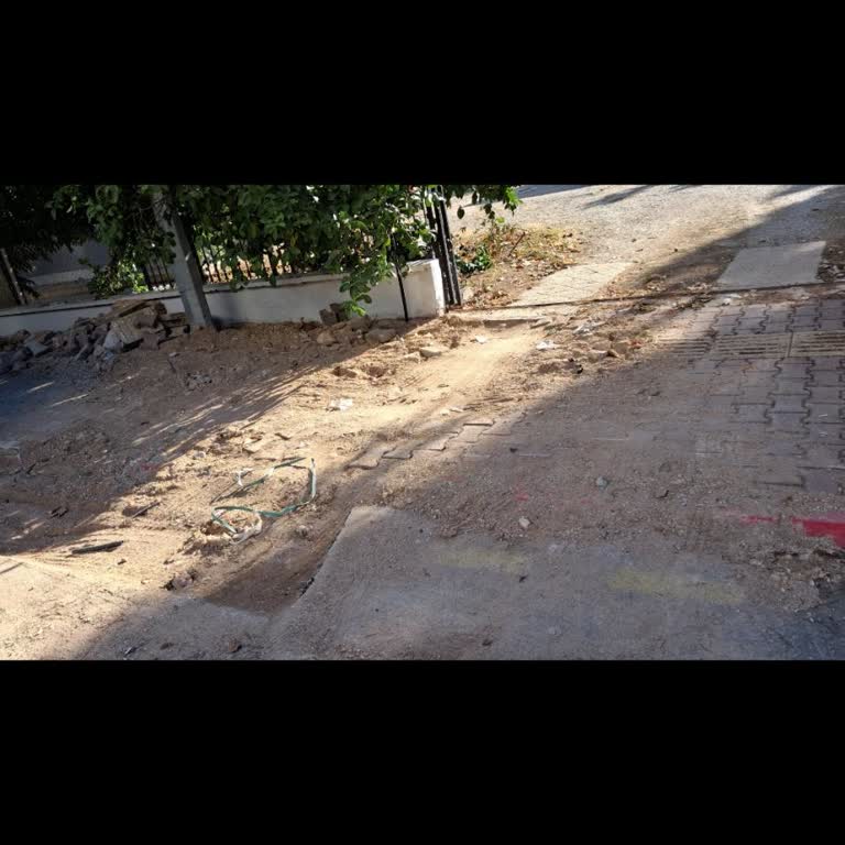 Kazı Sonrası Bozuk Kaldırım Ve Garaj Girişi Düzeltme Talebi