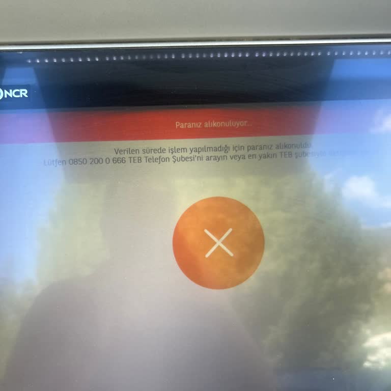 TEB ATM'de 500 Euro Yatırma İşlemi Sorunu Ve 15 Gün Bekleme Talebi
