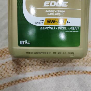 Sahte Castrol Edge Yağı Gönderildiği İçin Orijinal Ürün Ve Kampanya Hakları Talebi