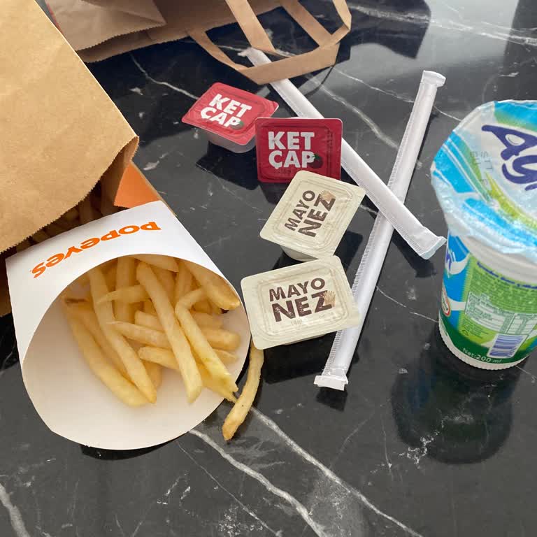 Popeyes İstanbul Şubesinde Hamburger Siparişi Eksik Ve Uzun Bekletme