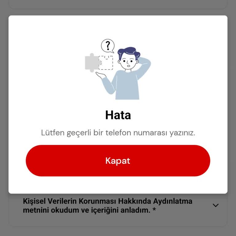 Passolig Hesap Oluşturulamıyor, Eksik Dilekçe Bilgisi Belirtilmemiş