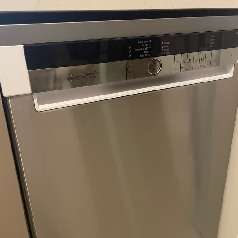 Arçelik Bulaşık Makinesinde Dokunmatik Panel Arızası, Parça Yokluğu Ve Uyuşmayan Renk Değişikliği