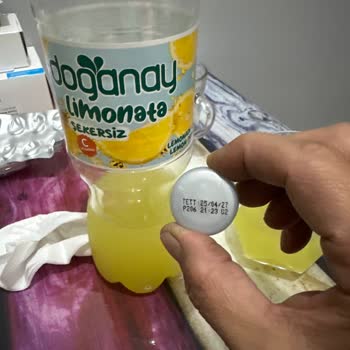 A101 Doğanay Şekersiz Limonata’da Küf Kokusu Ve Kötü Tat