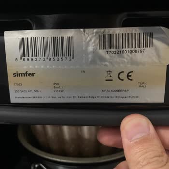 Simfer Düğme Değişimi İçin Ön Ödeme İstemi Ve Servis Yetersizliği