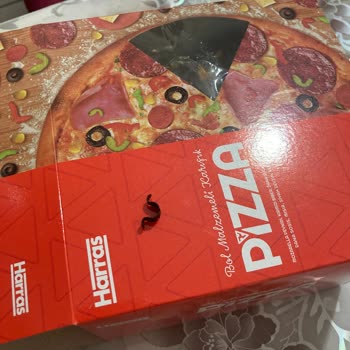 Hazır Pizzada Çıkan Yabancı Parça Dişime Neredeyse Zarar Verdi