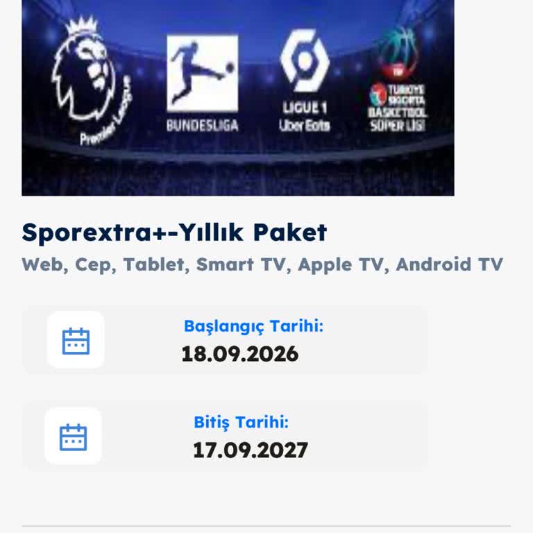 Yanlış Alınan Spor Extra Yıllık Paketin İptali Ve Ücret İadesi Talebi