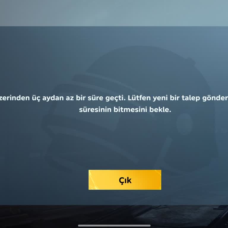 PUBG Mobile Çalınan Hesabım İçin Tüm İlk Kayıt Kanıtlarım Mevcut Fakat Destek Alamıyorum