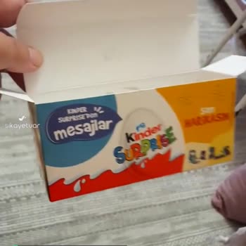 Kinder Çikolata Erimiş, Oyuncakları Çok Kötü