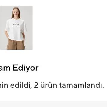 Kadın XS T‑Shirt Siparişim Gelmedi, Yerine Erkek XL T‑Shirt Gönderildi