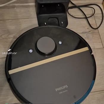Philips Robot Süpürge Sesli Uyarı Hatası