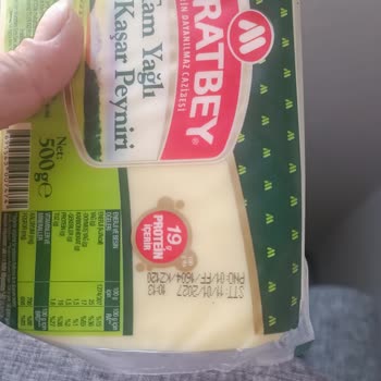 Muratbey Tam Yağlı Kaşar Ambalaj Kapalıyken Küf Bulunması