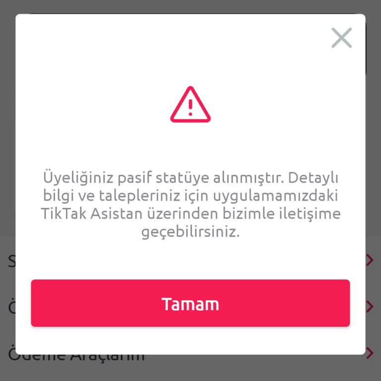 Tek Seferlik Hız İhlali Ve İletişim Eksikliği Nedeniyle Hesabım Süresiz Pasife Alındı