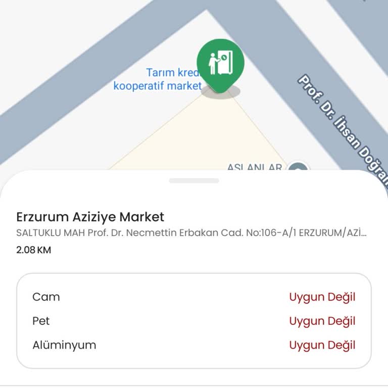 Erzurum Aziziye Depozito Makineleri Arızalı, İade Yapamıyorum
