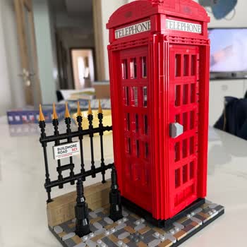 Lego London Telefon Kulübesi Setinde Eksik Poşet Ve Hasarlı Kutu