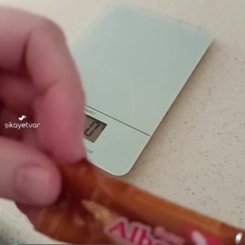 Ülker Albeni Çikolatalarında Gramaj Sıkıntısı!