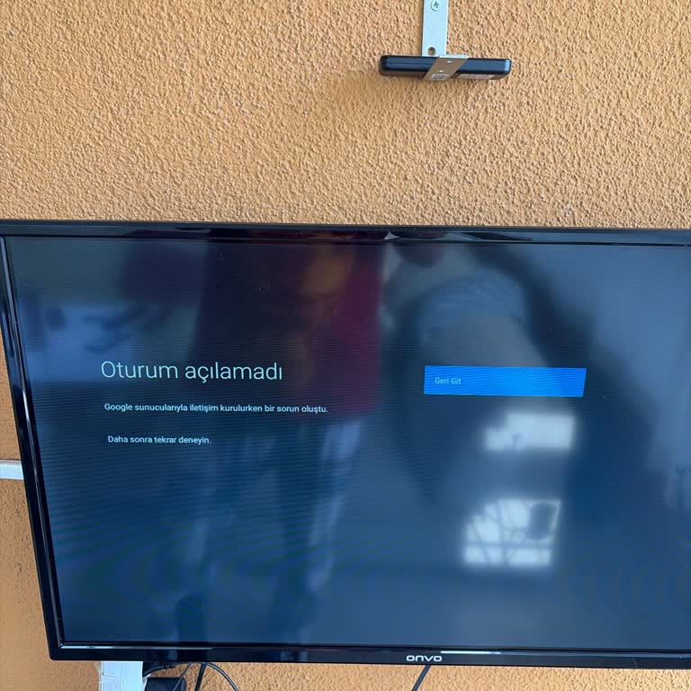 Onvo 32OV6001H Televizyonunda Google Play Ve Google Hizmetlerine Bağlanamama Sorunu
