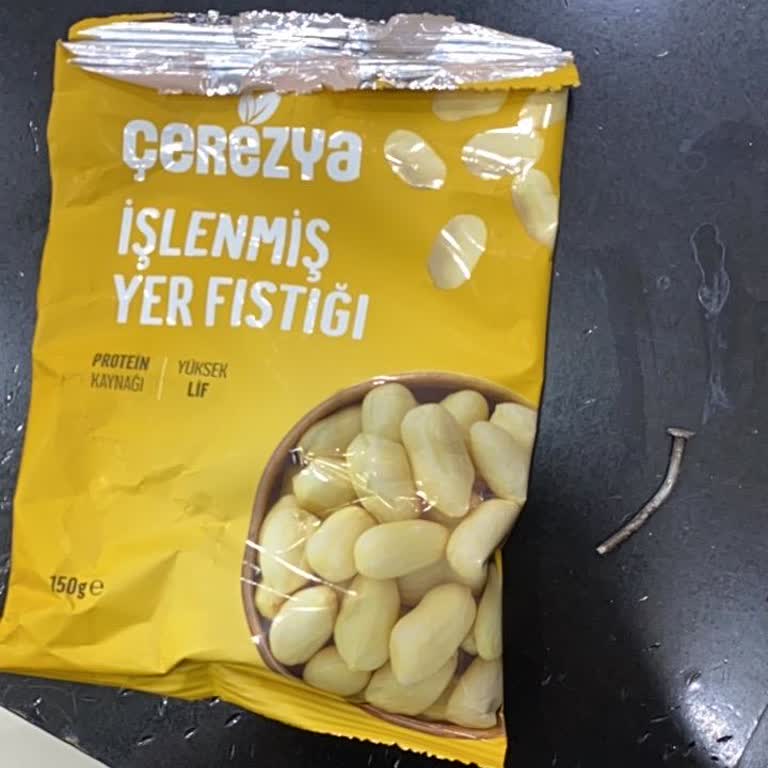Çerezza Yer Fıstığı Paketi İçinde Çivi Bulunması Diş Kırılmasına Ve Sağlık Riskine Yol Açtı